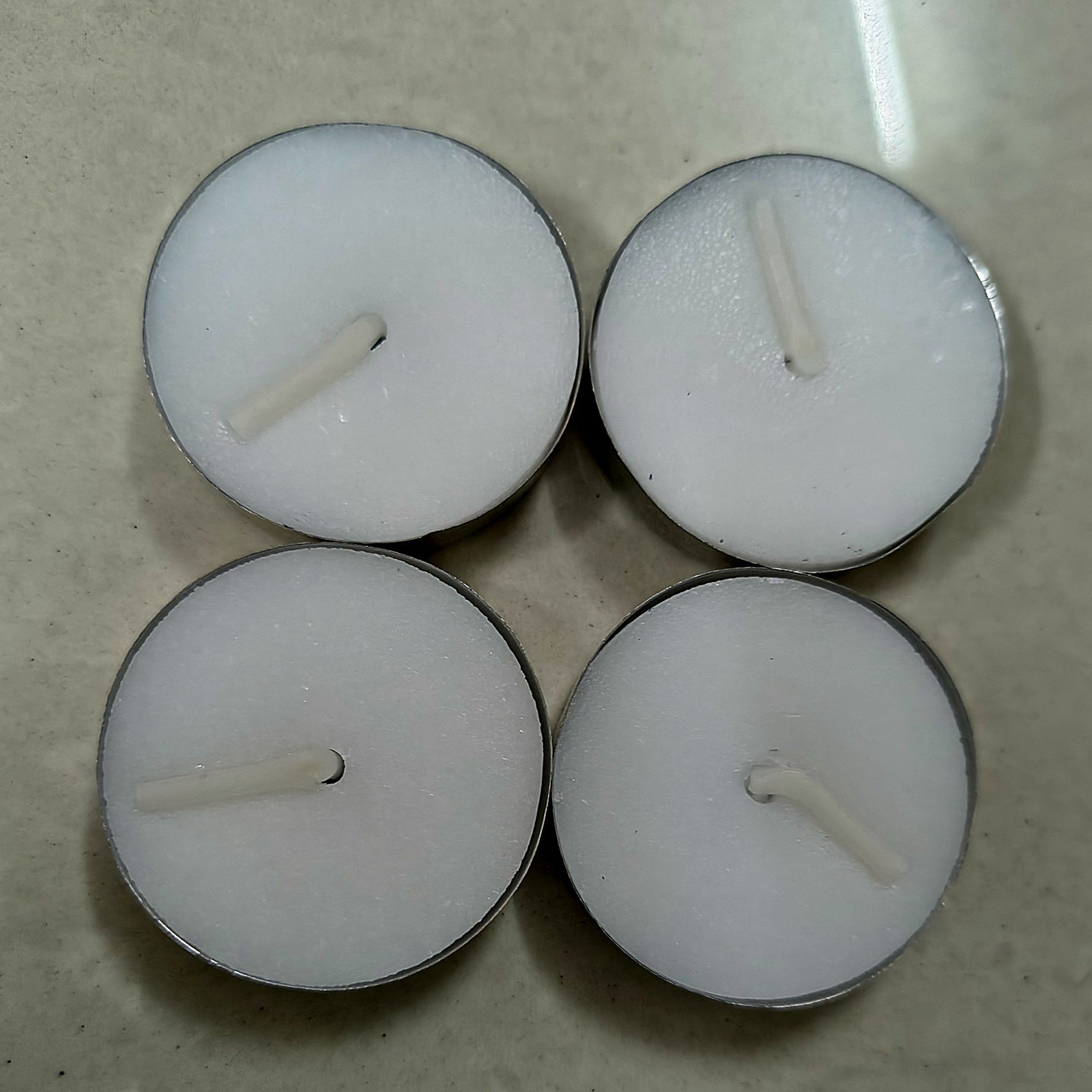 Four tealights